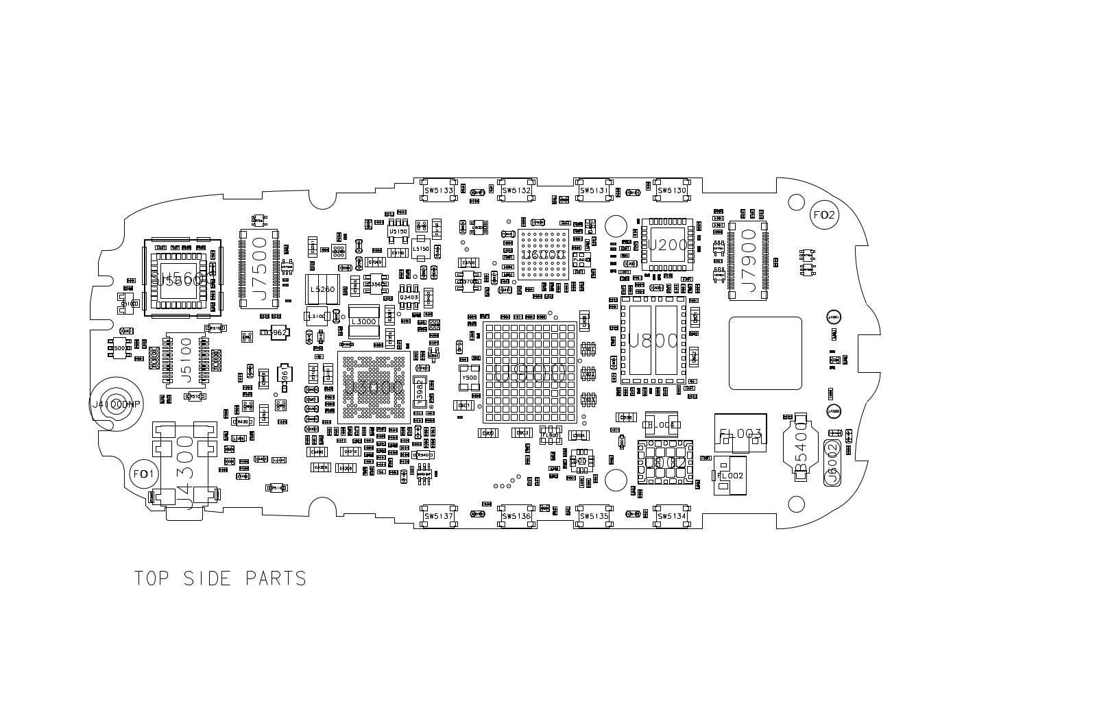 Motorola E1000 Schematics