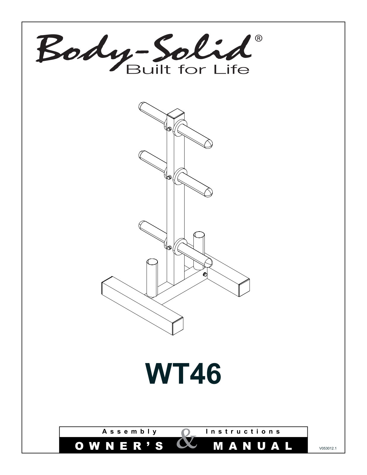 Body Solid WT46 User Manual