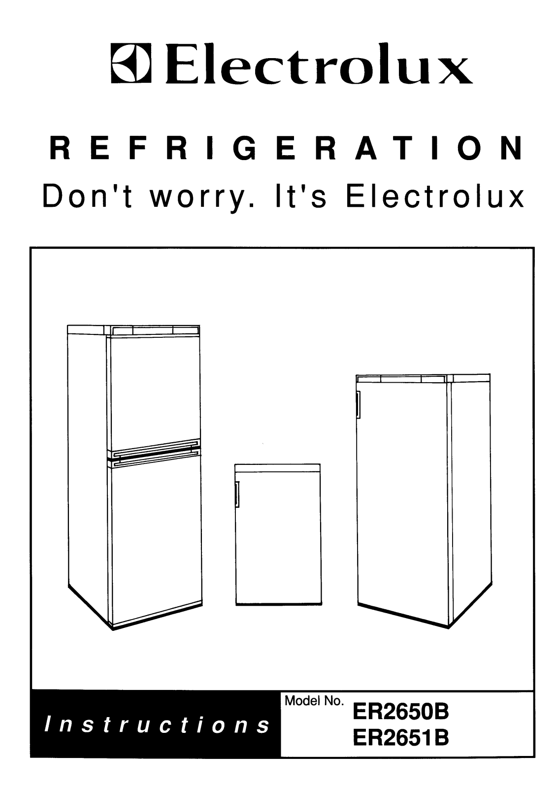 AEG-Electrolux ER2650B User Manual