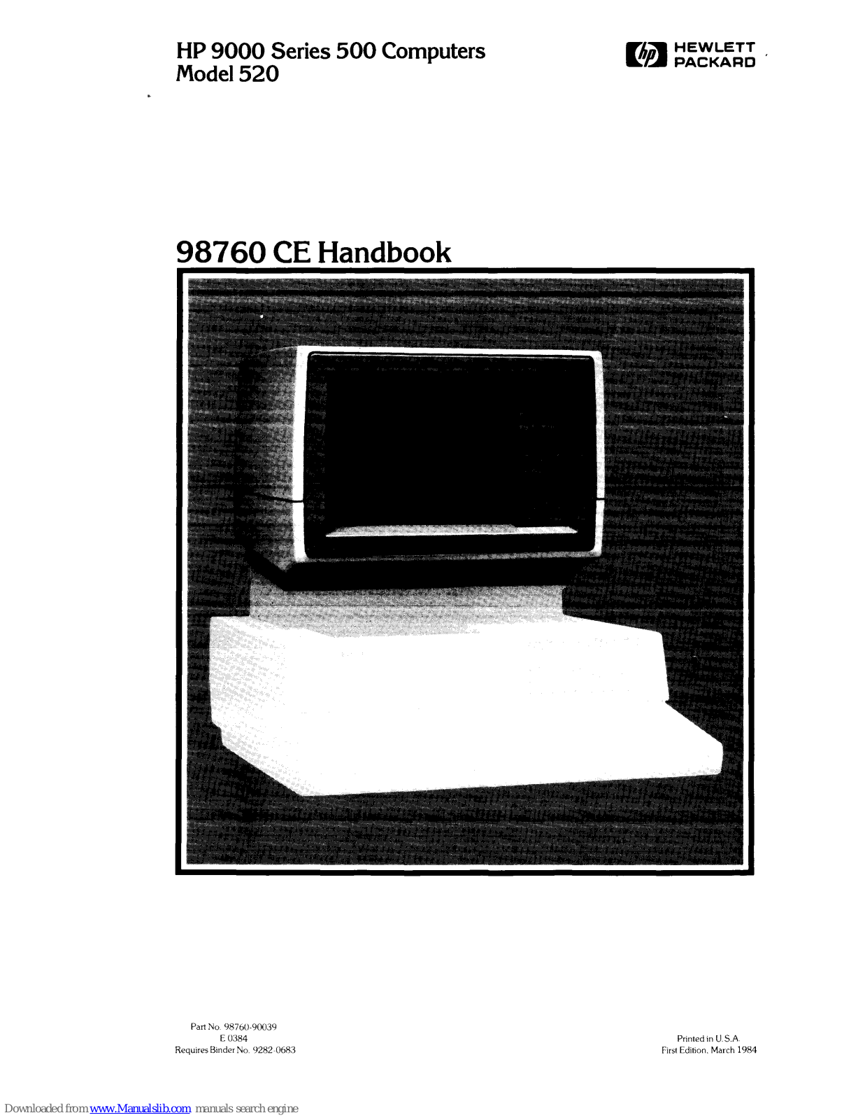HP 9000 500, 520 Handbook - ManualMachine.com