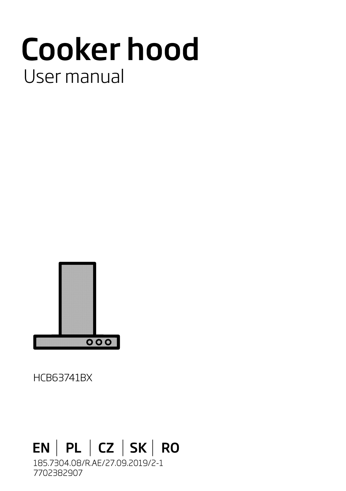 Beko HCB63741BX User manual