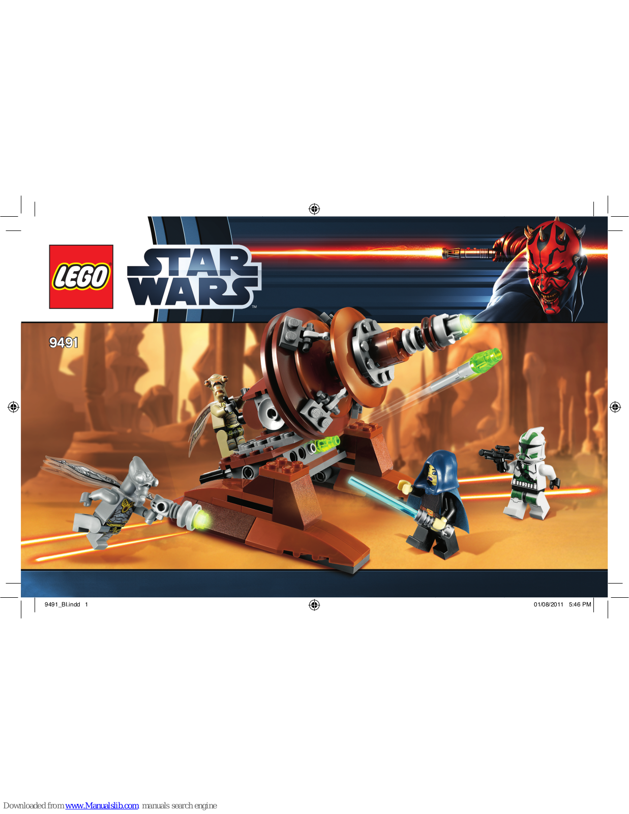 LEGO 9491, Star Wars 9491 Instructions Manual