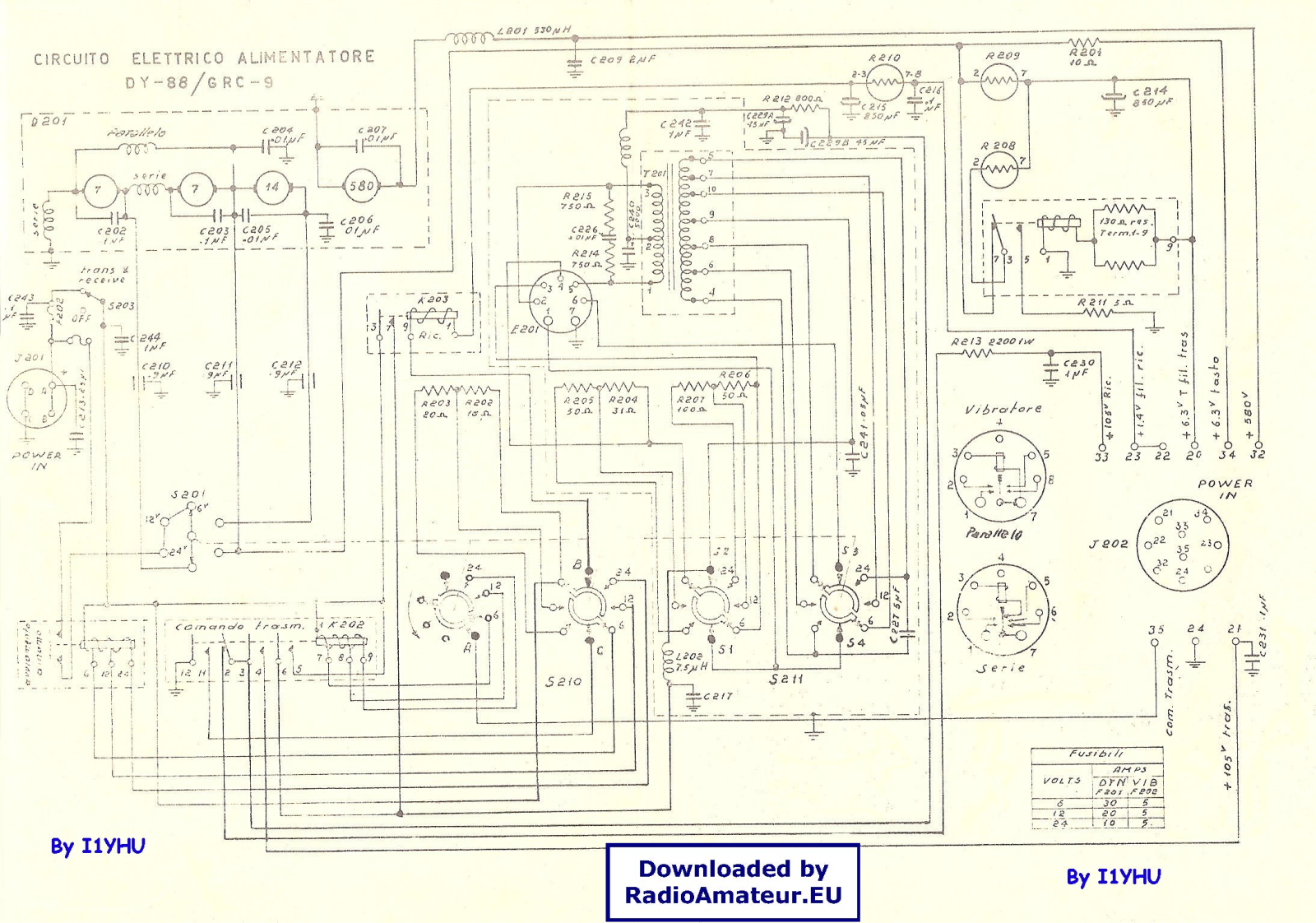 Pozosta DY-88 Schematic