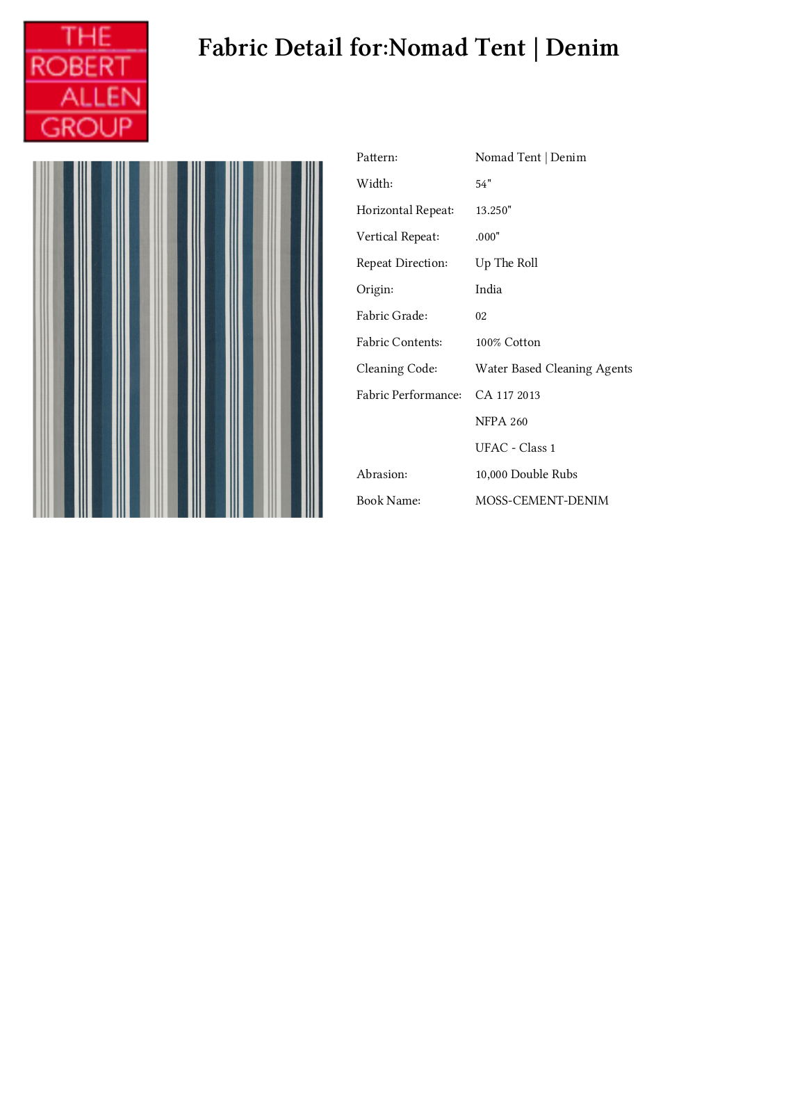 Robert Allen RALF1437 Specifications - ManualMachine.com