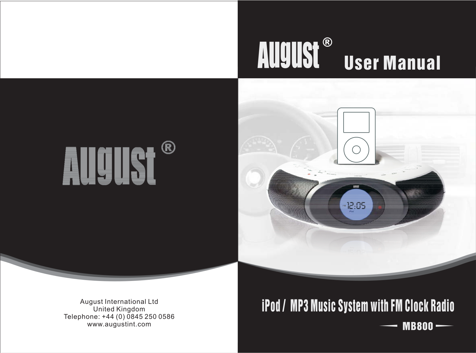 August MB800 User Manual