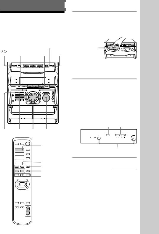 SONY MHC-RXD10AV User Manual