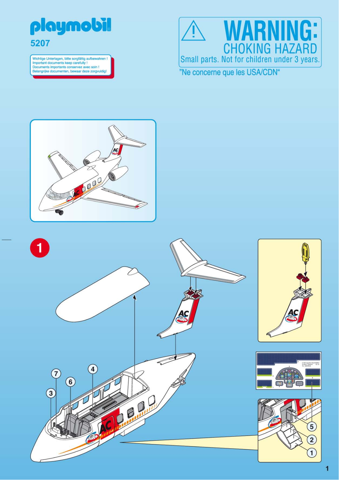 Playmobil 5207 Instructions