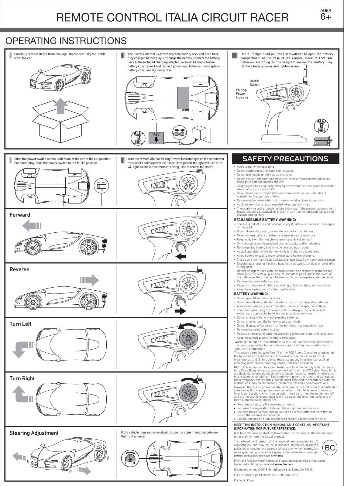 SHANTOU BC2018C24G User Manual