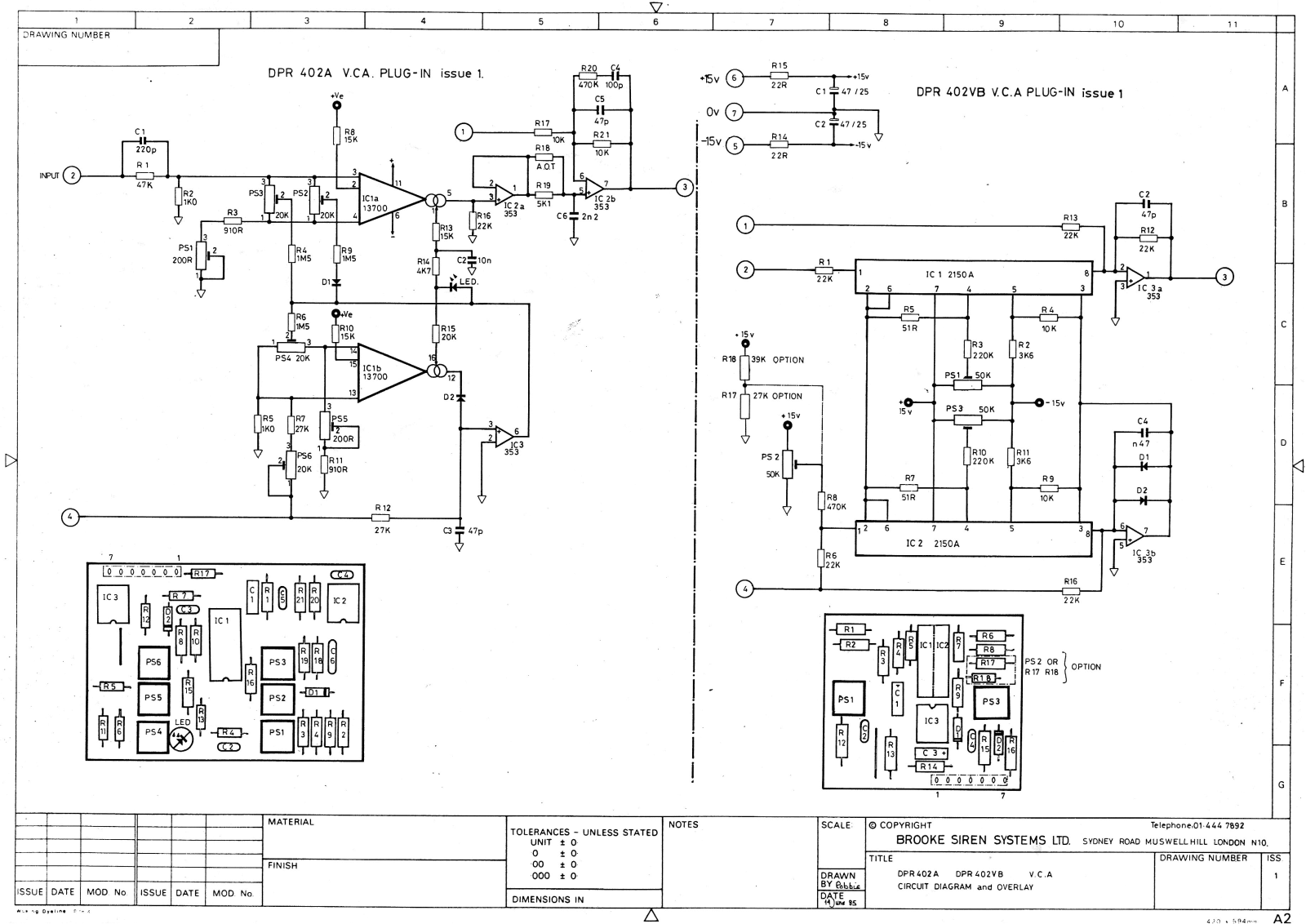 BSS 402VCA, 402vb, 402VB%20VCA, DPR-402, DPR-402VB%20VCA Schematic