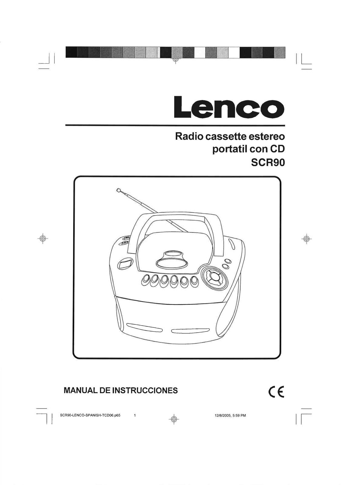 Lenco SCR-90 Instructions Manual