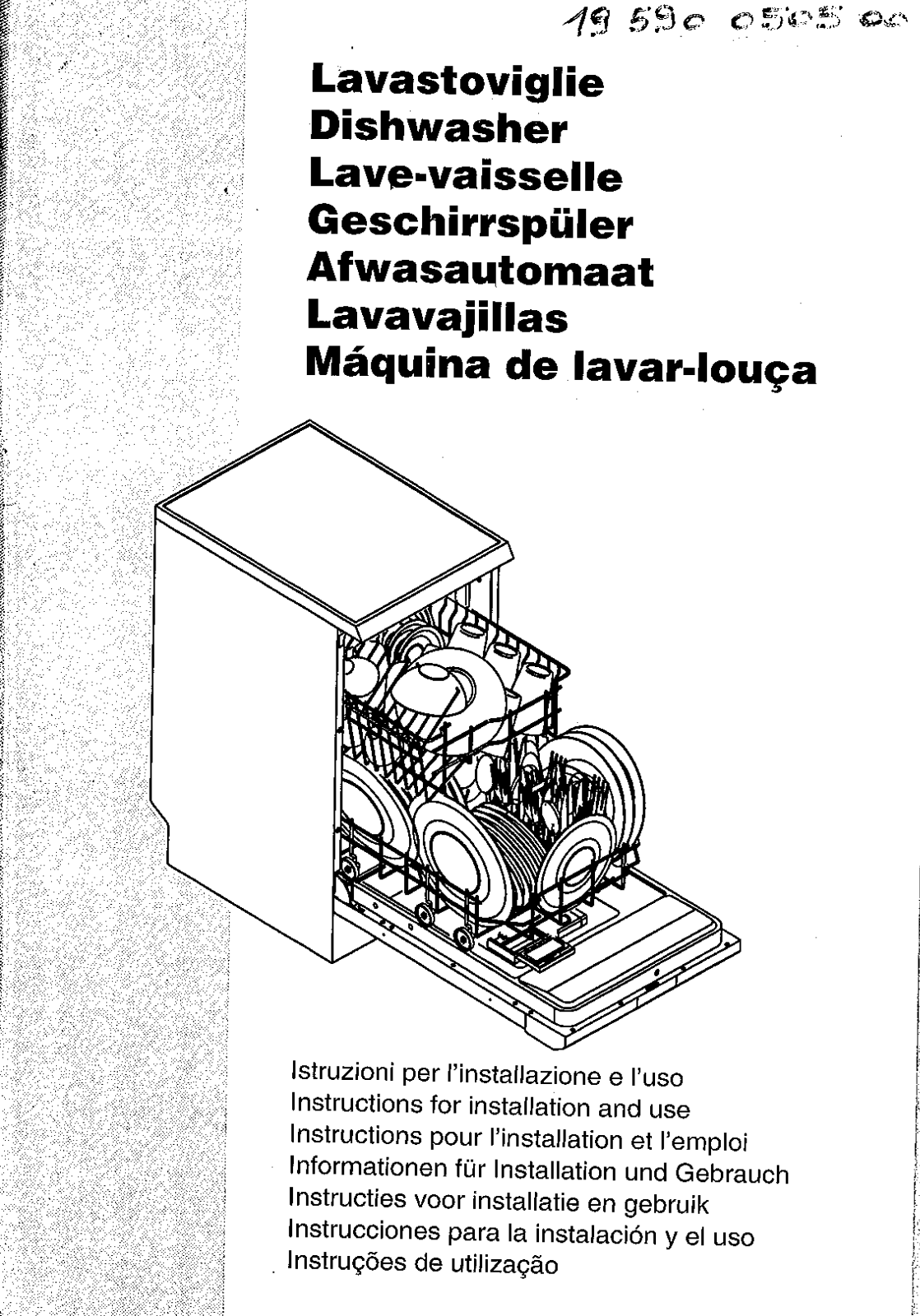 Smeg A145B.1, SA945W, A145B, DIL45.1, DWF41WH User Manual