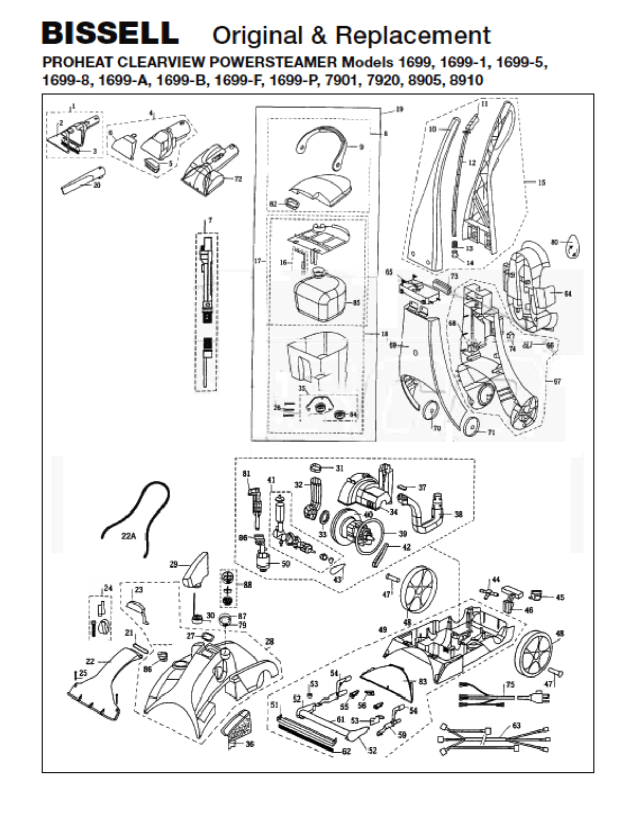 Bissell 7901-1 Owner's Manual