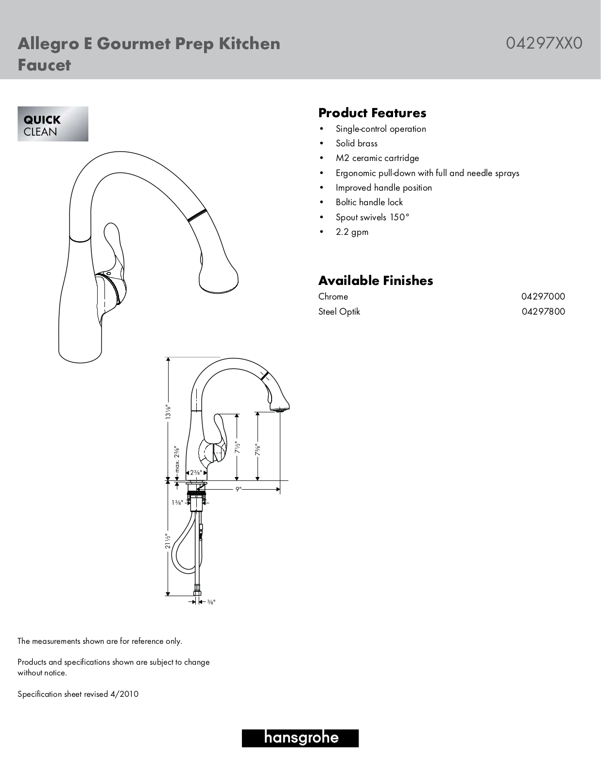 Factory Direct Hardware 04297 User Manual