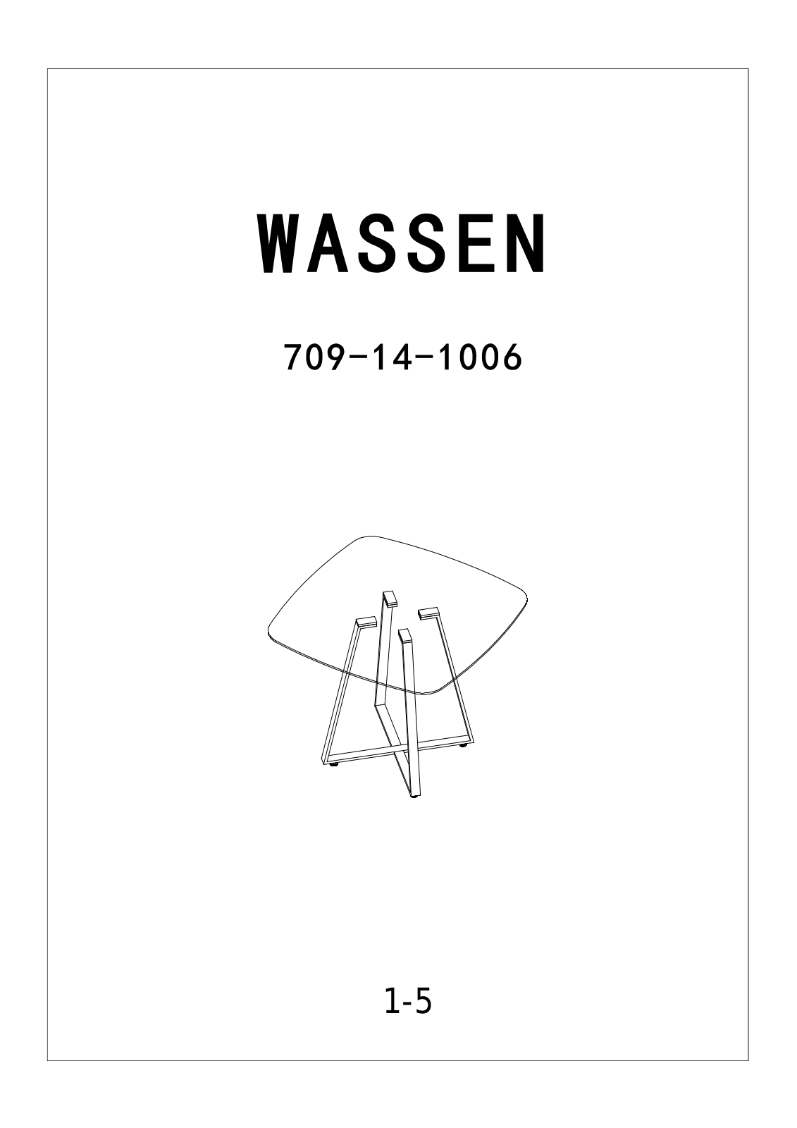 JYSK Wassen User Manual