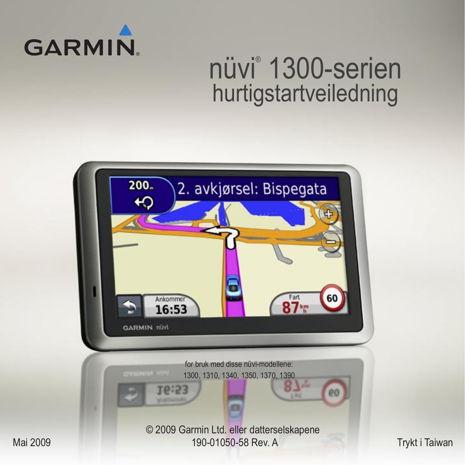 Garmin NVI 1300 User Manual