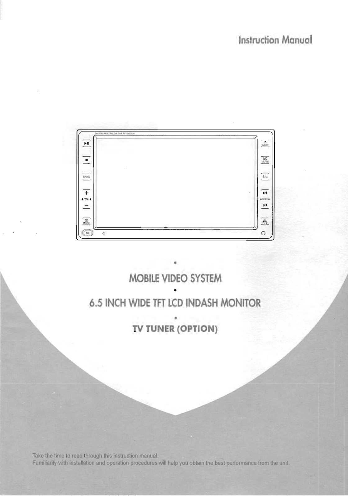 Power Acoustik PTID-6500 Owners Manual