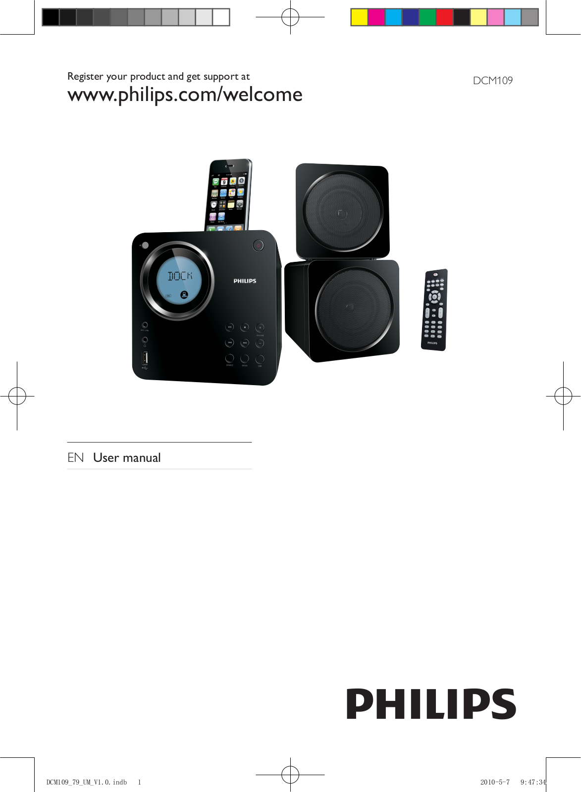Philips DCM109/79, DCM109 User Manual - ManualMachine.com