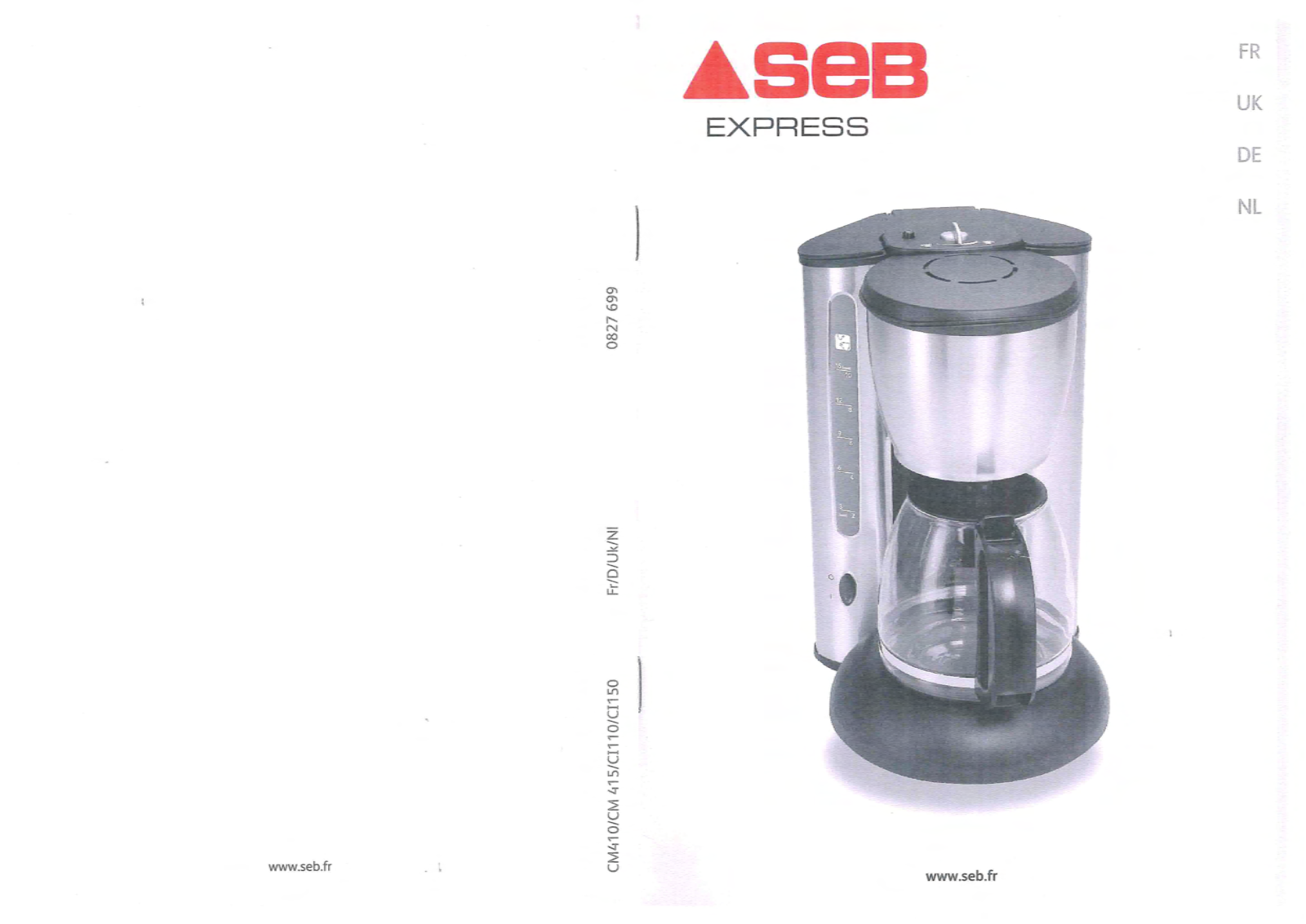 SEB Express User Manual