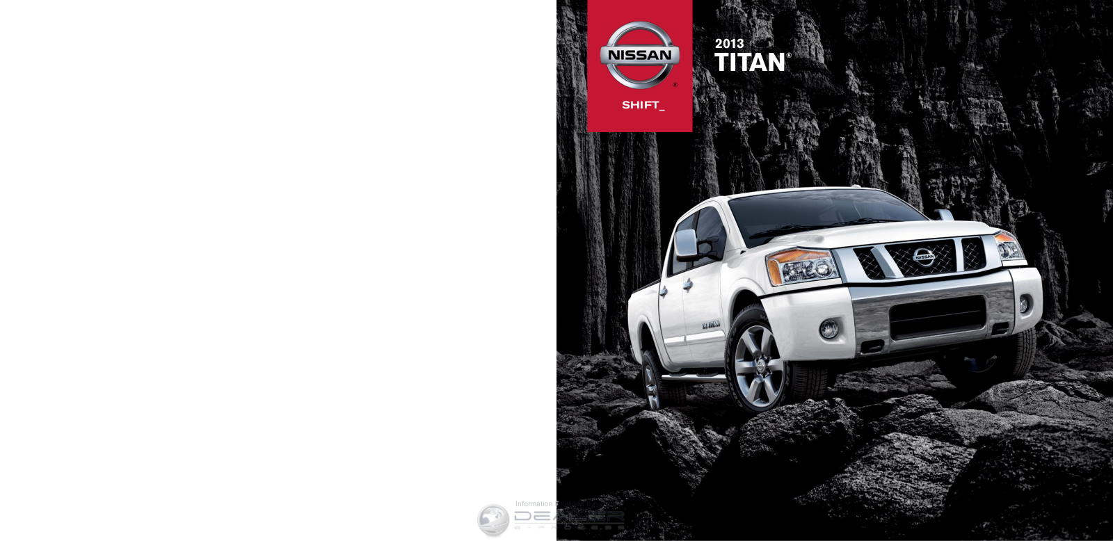 Nissan Titan 2013 Owner's Manual