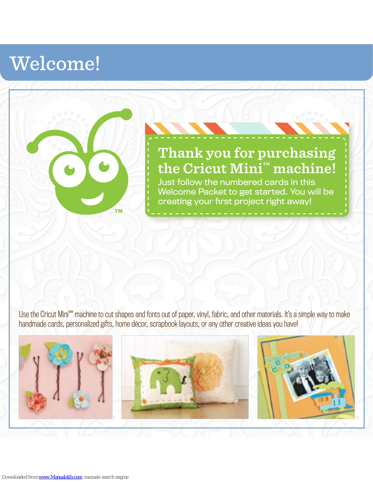 Cricut mini User Manual