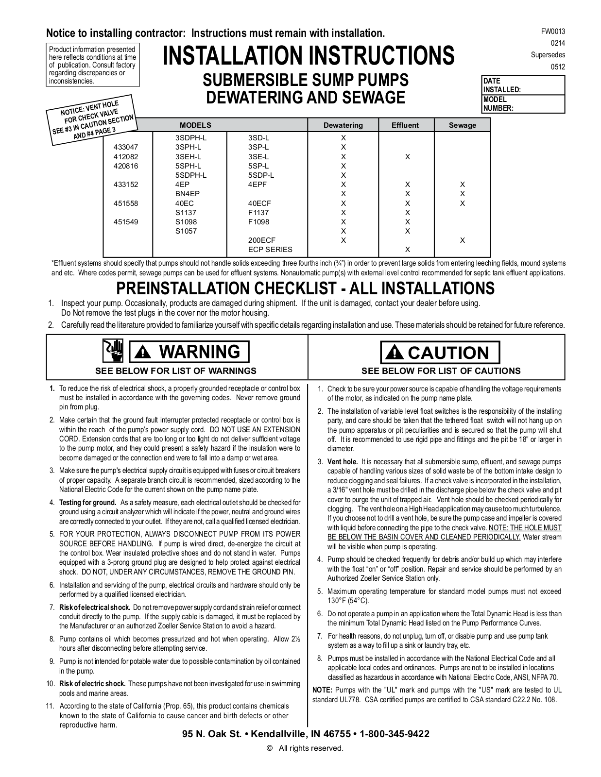 Star ECP SERIES User Manual