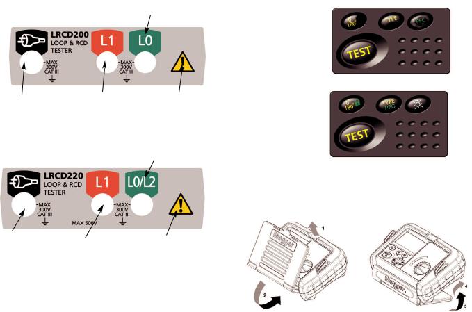 Megger LRCD200, LRCD210, LRCD220 User guide