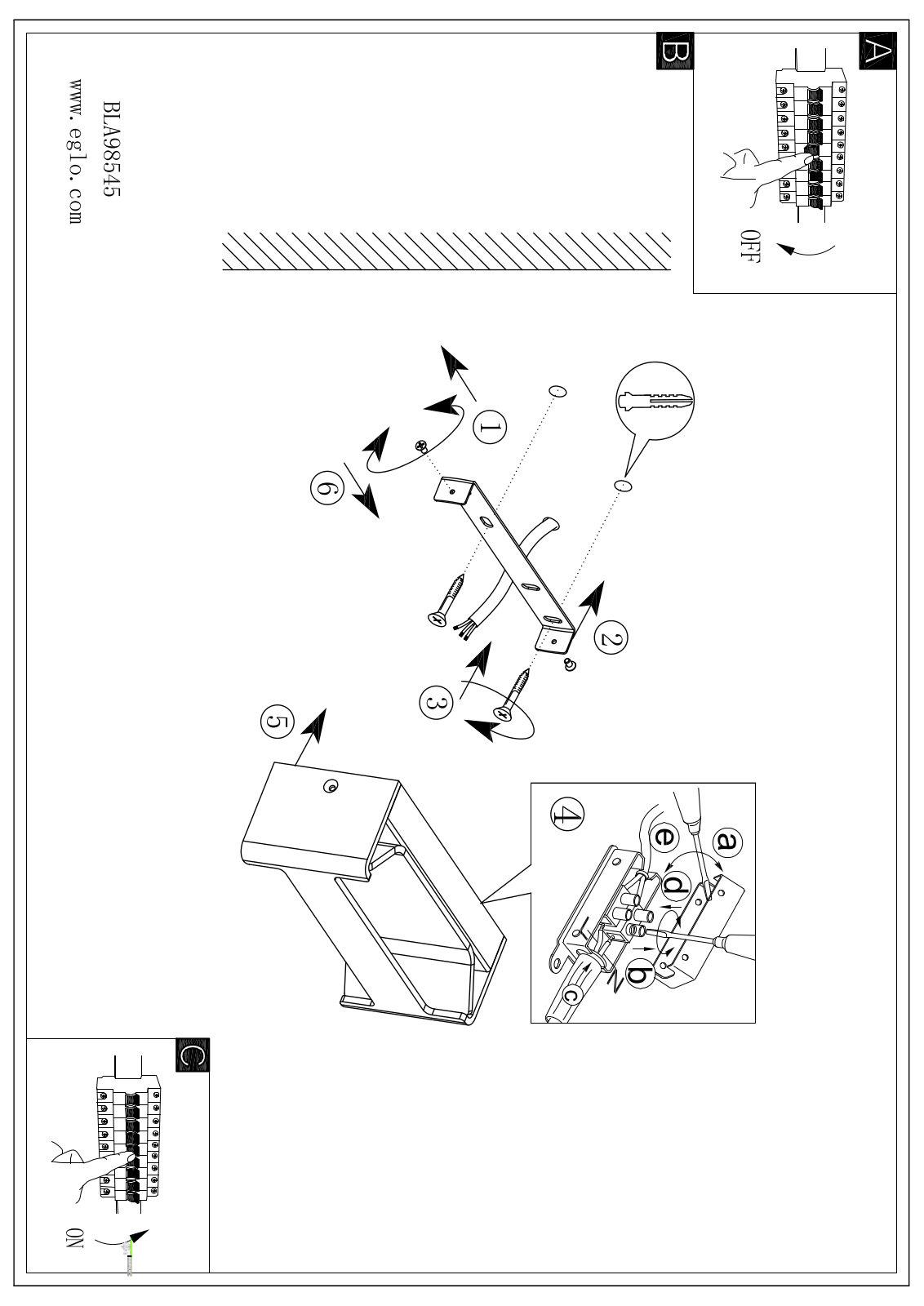 Eglo 98544 Service Manual