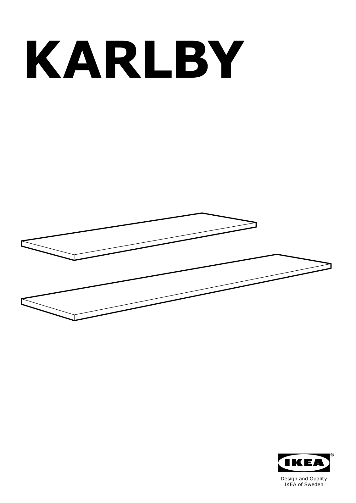 Ikea 50267978, 40275139, 20275140, 10301149 Assembly instructions