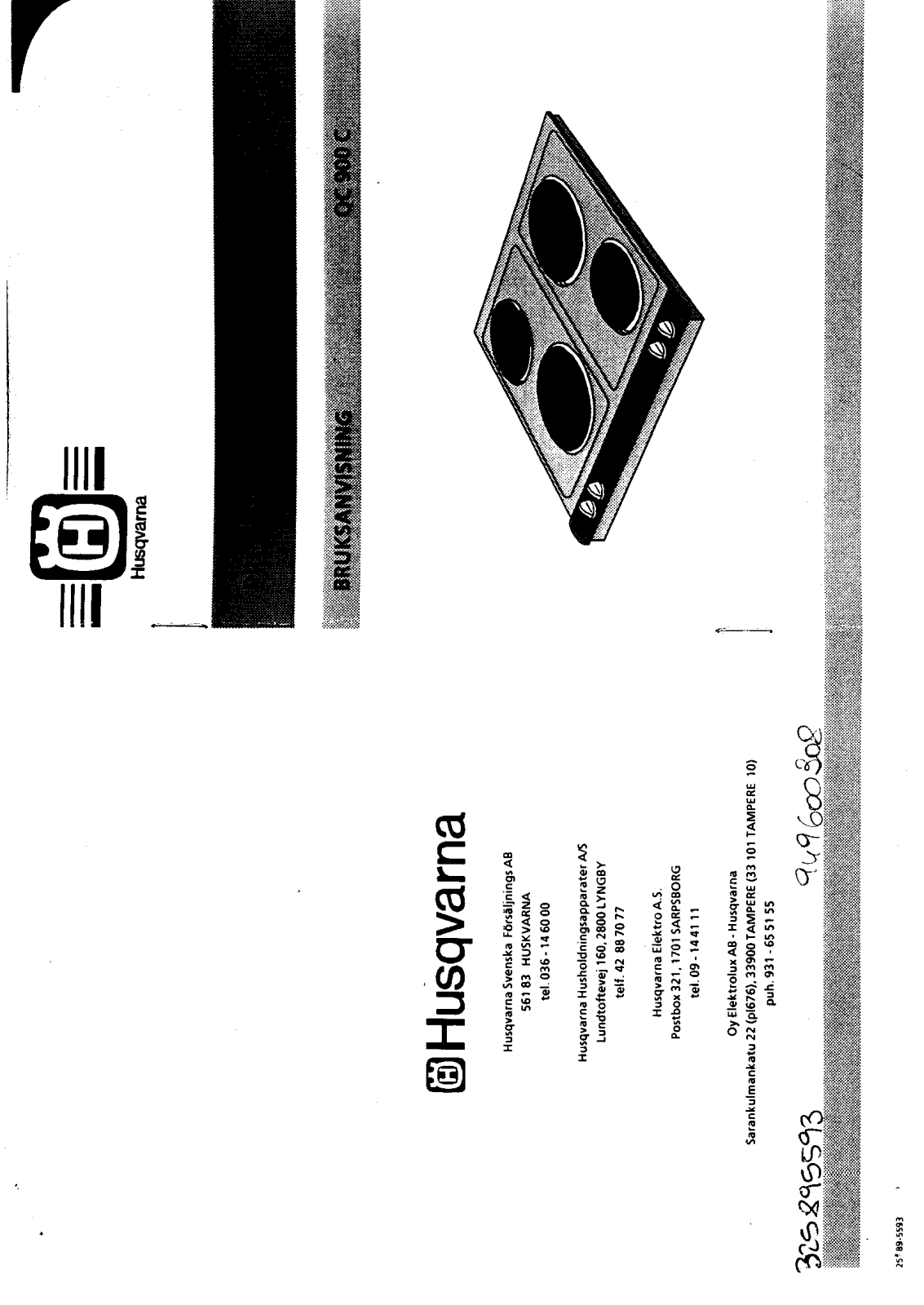 Husqvarna QC900C User Manual