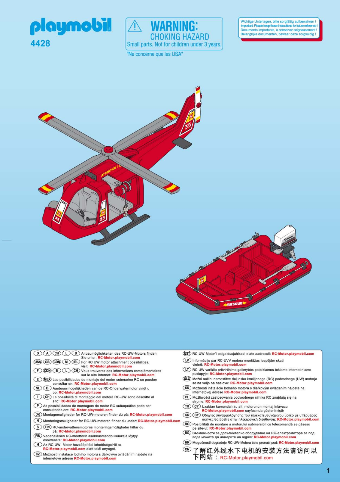 Playmobil 4428 Instructions
