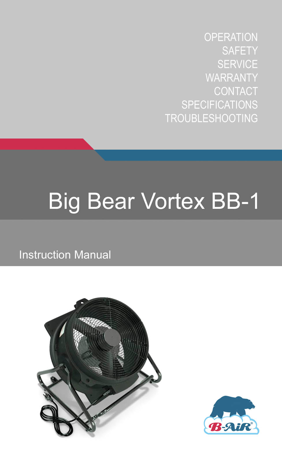 B-air BB-1 User Manual