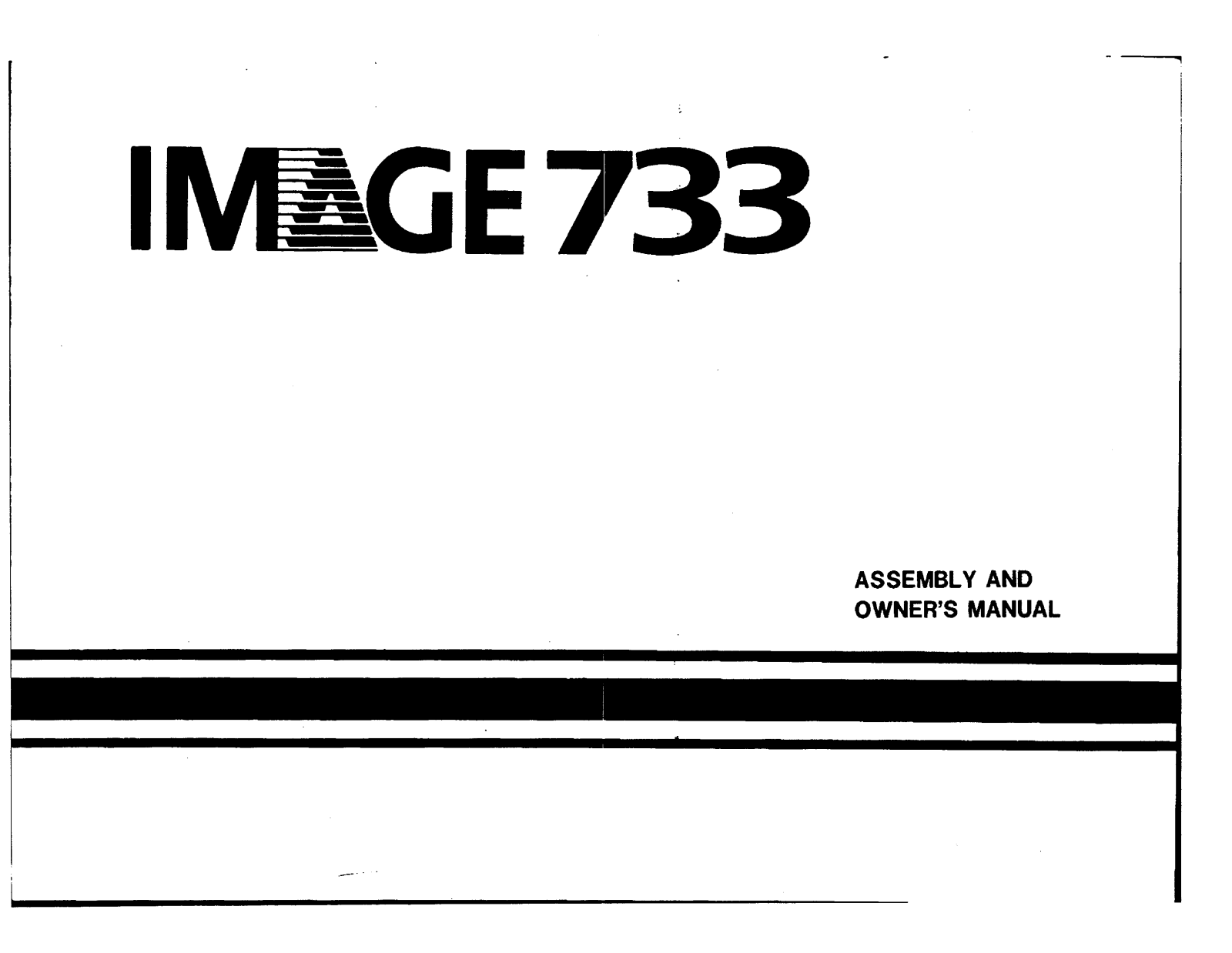 Image IM7330 Assembly Instruction