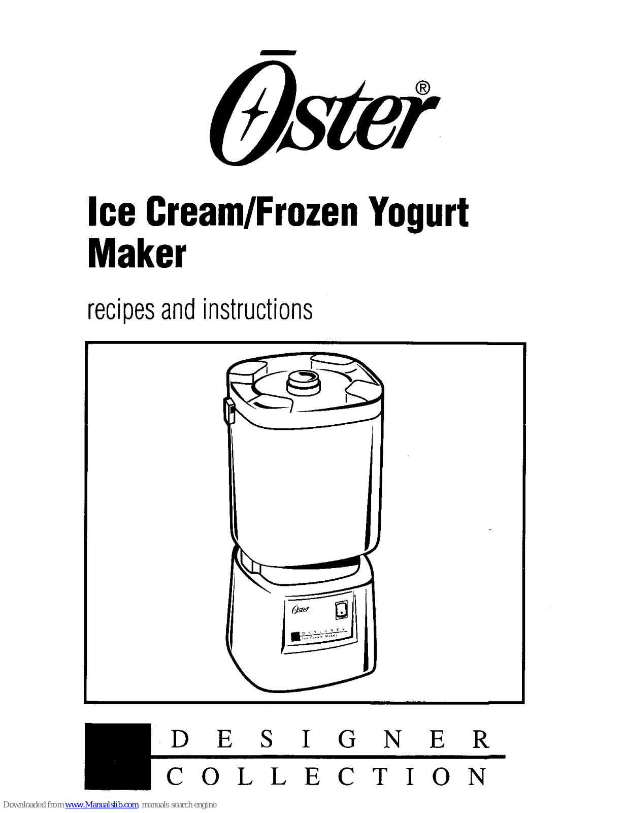 Oster 4747 Recipes & Instructions - ManualMachine.com