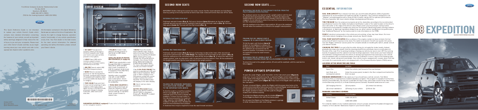 Ford Expedition 2008 User Manual