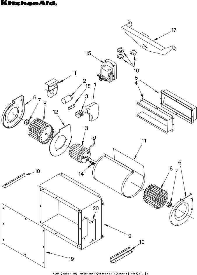 KitchenAid KIRD861XSS3 Parts List