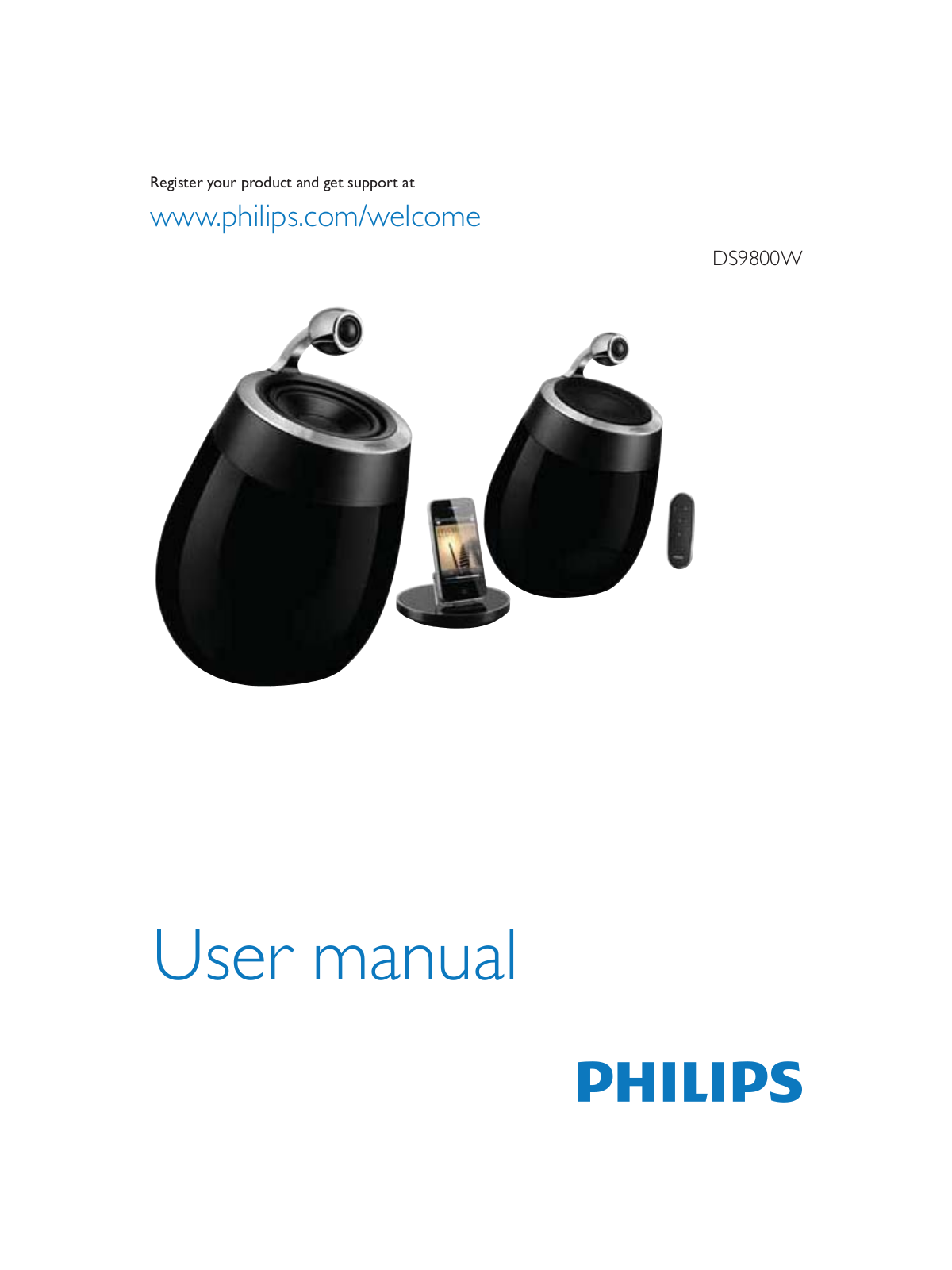 Philips DS9800W User Manual