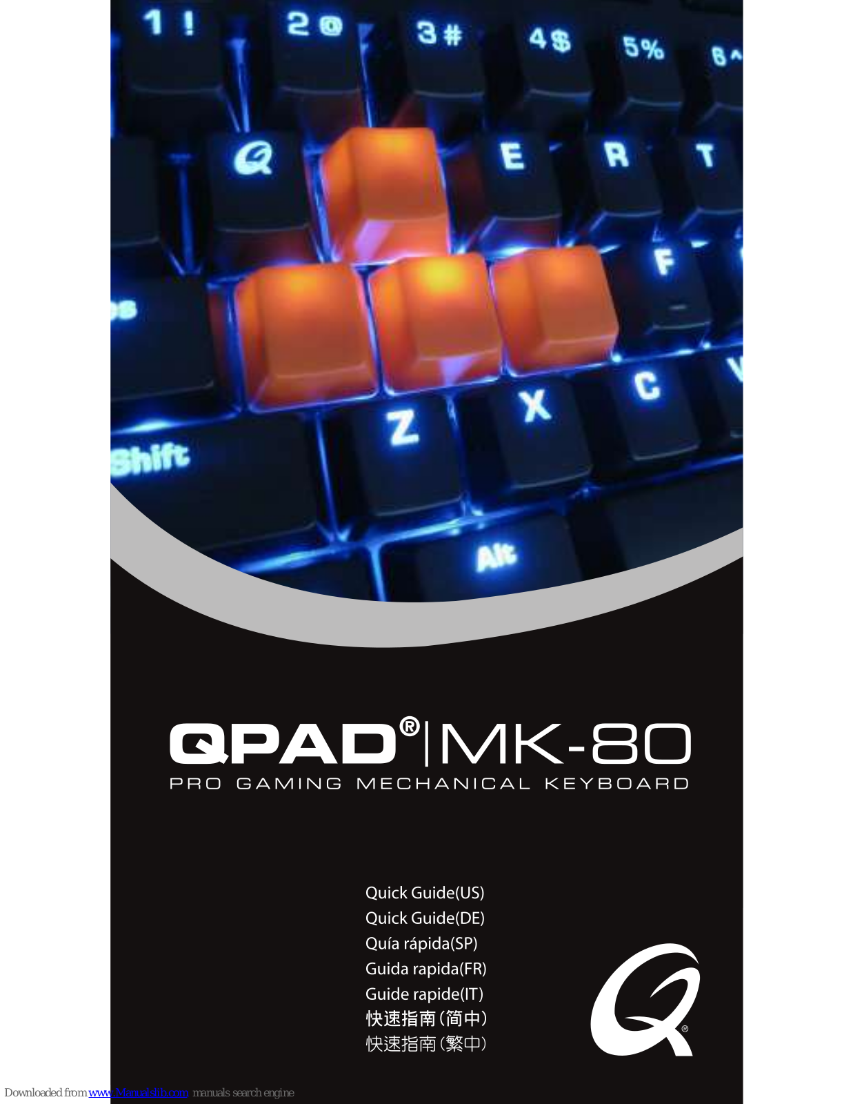 Qpad IMK-80 Quick Start Manual