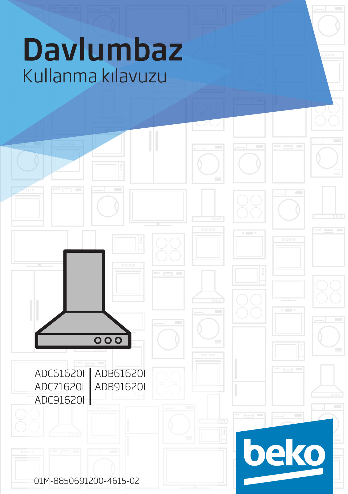 Beko ADC61620I, ADC71620I, ADC91620I, ADB61620I, ADB91620I User manual