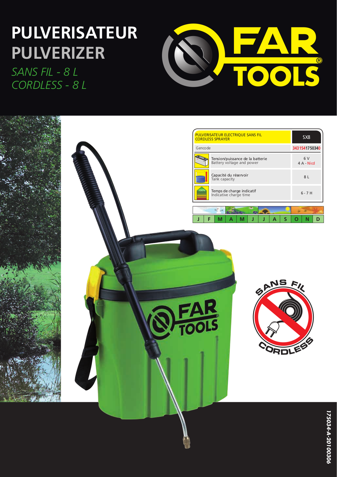 FARTOOLS SX 8 User Manual