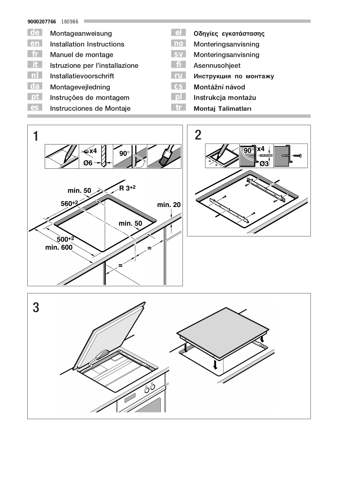 Siemens ET3VWC1, T1543N0RU, T1943N0 User Manual