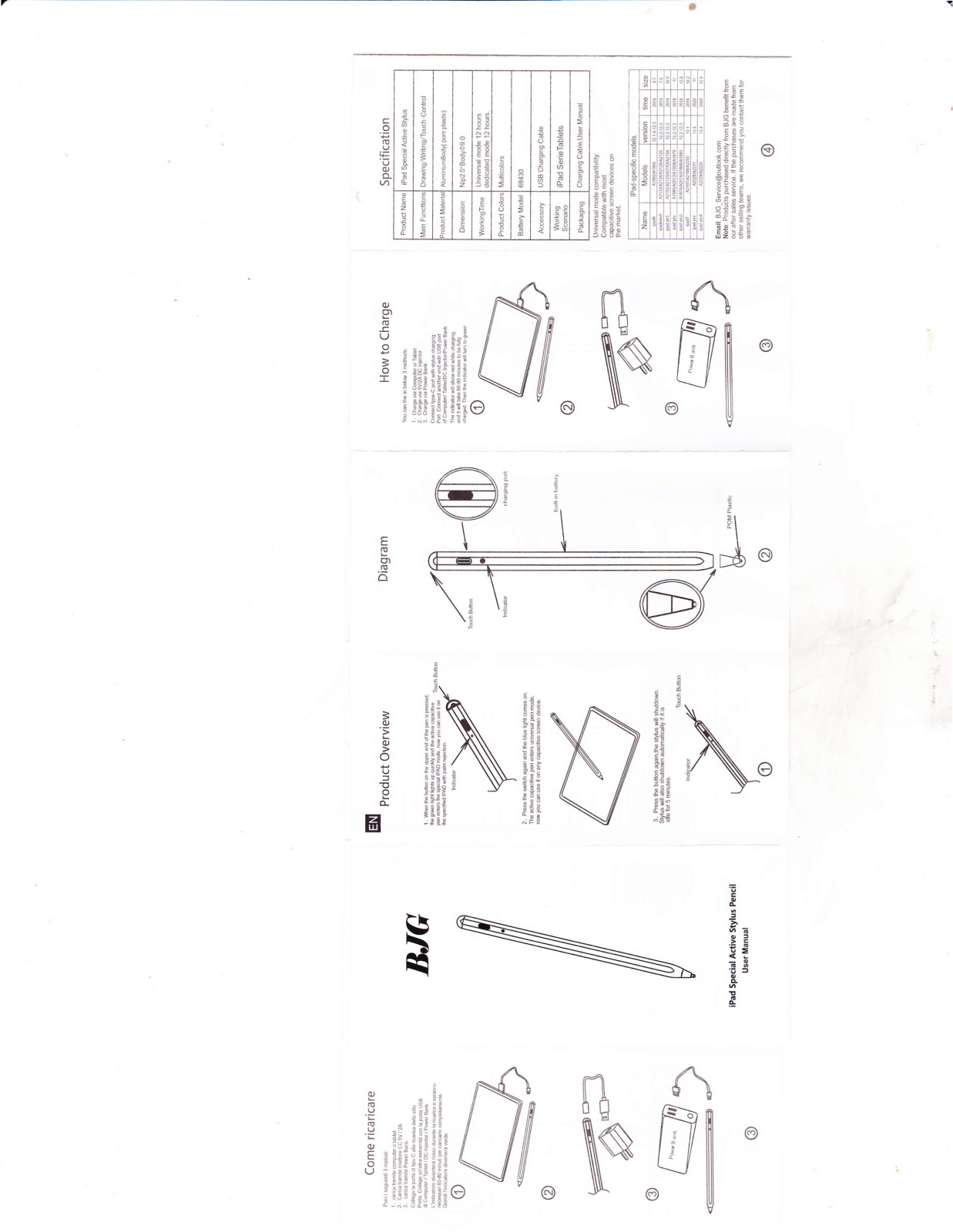 Apple Stylus Pencil User Manual