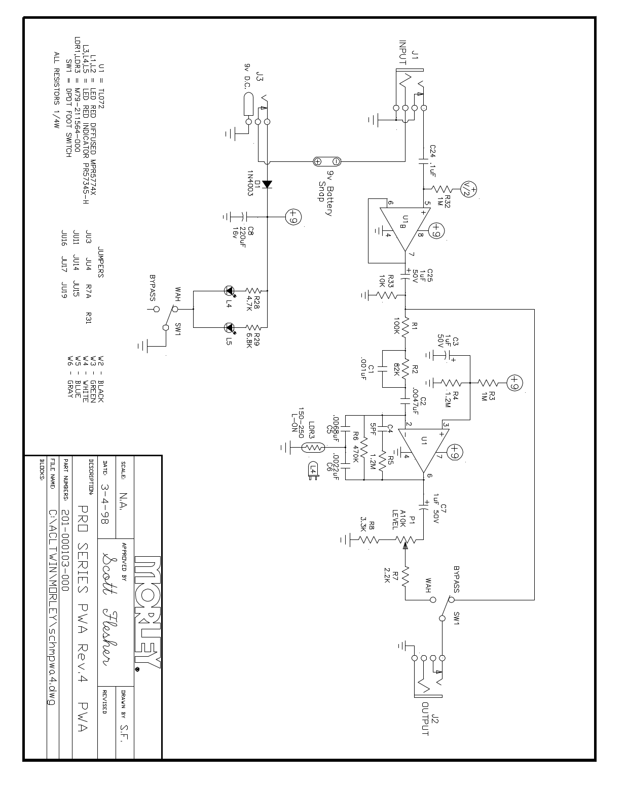 Morley Pedals PWAES User Manual