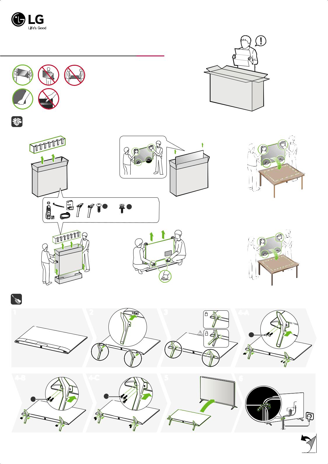 LG 55UN8060PVB Quick Setup Guide