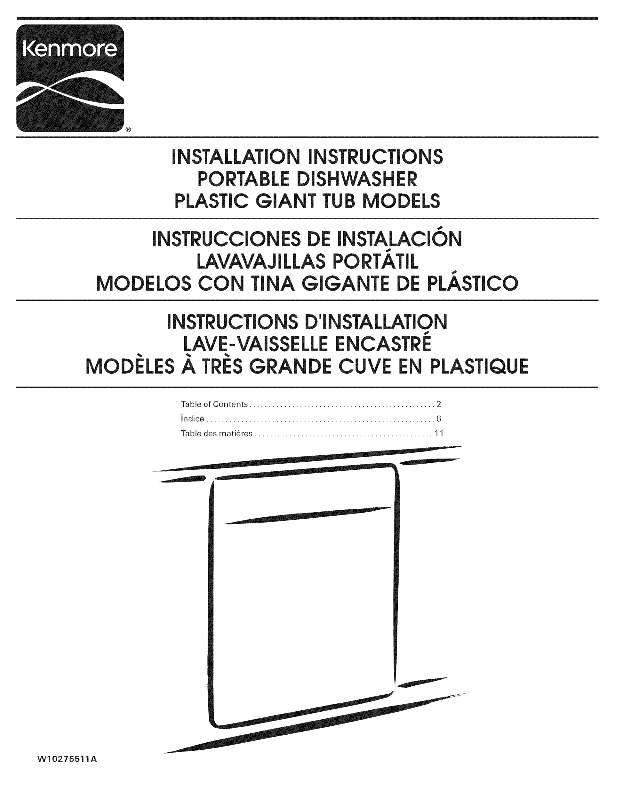 Kenmore 66517749K014, 66517749K015, 66517749K016, 66517742K015, 66517742K016 Installation Guide - ManualMachine.com