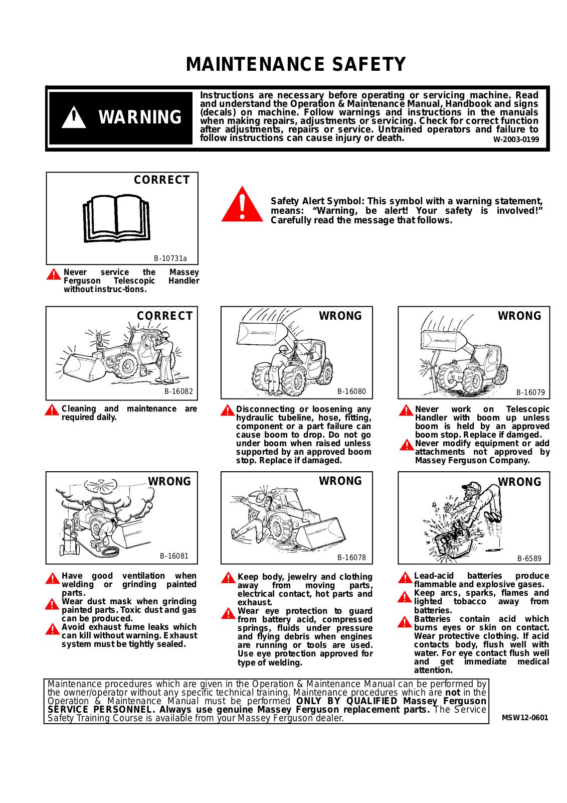 Ferguson MF8925 Repair Manual