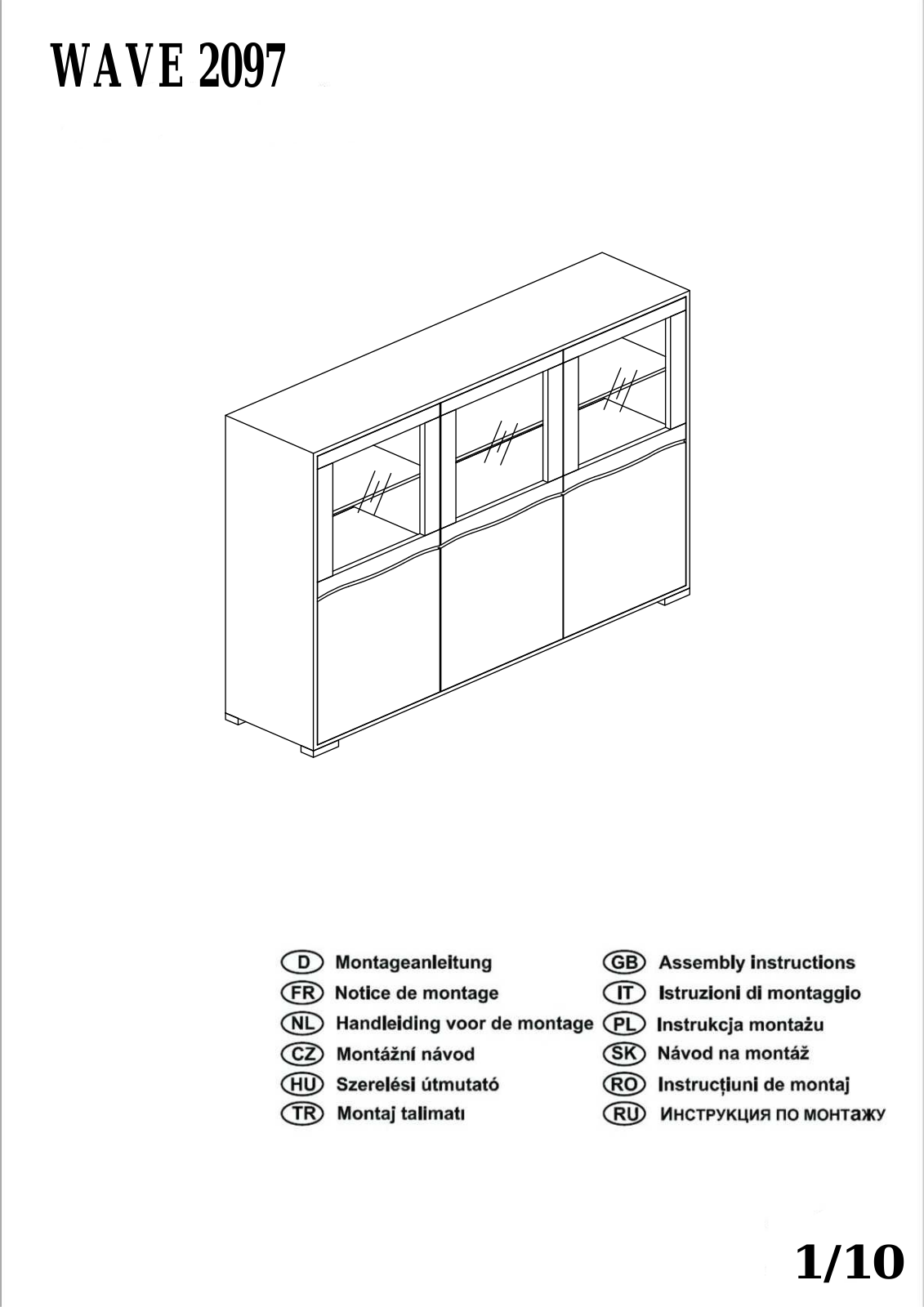 Home affaire Wave Assembly instructions - ManualMachine.com