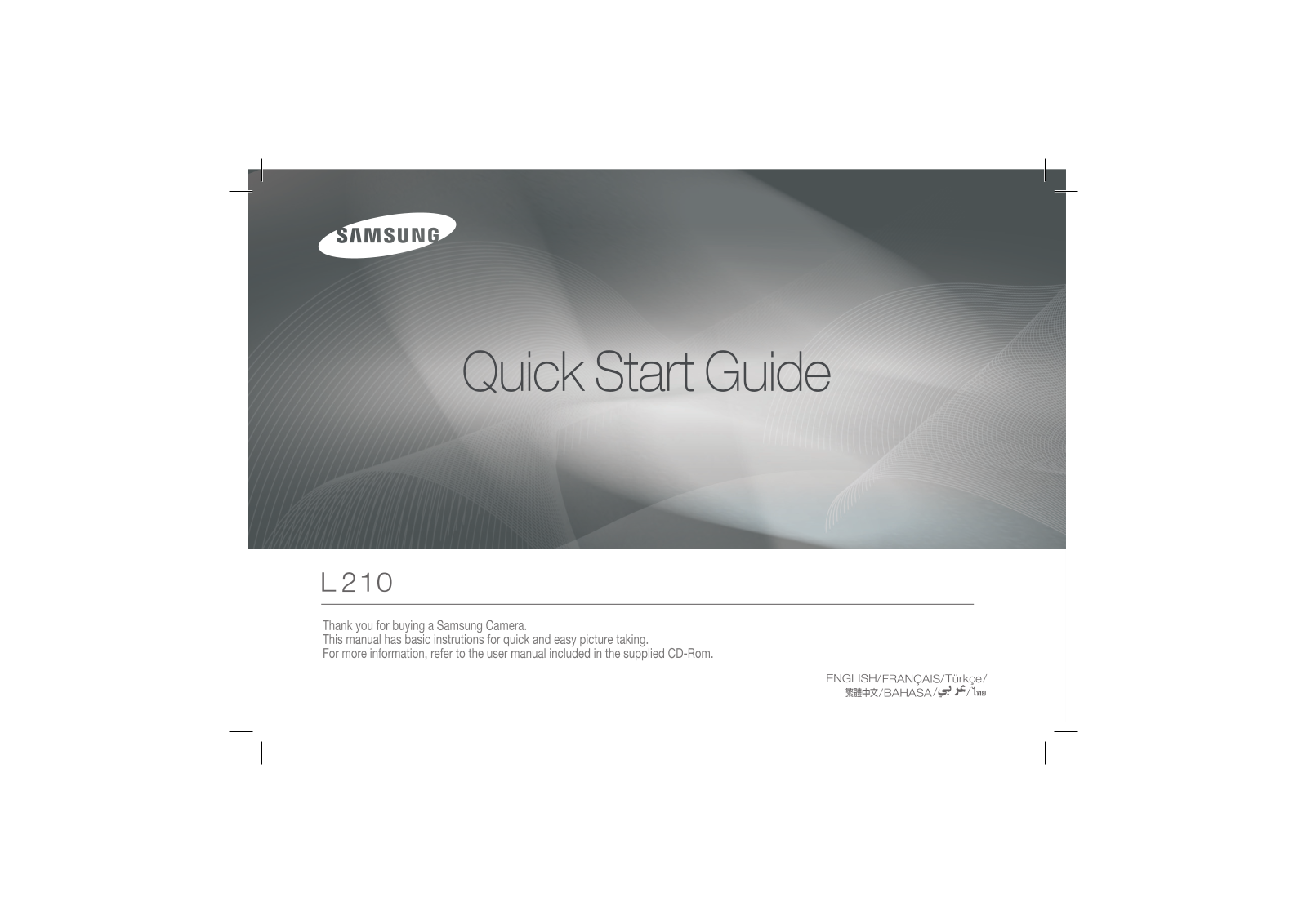 SAMSUNG L210 User Manual