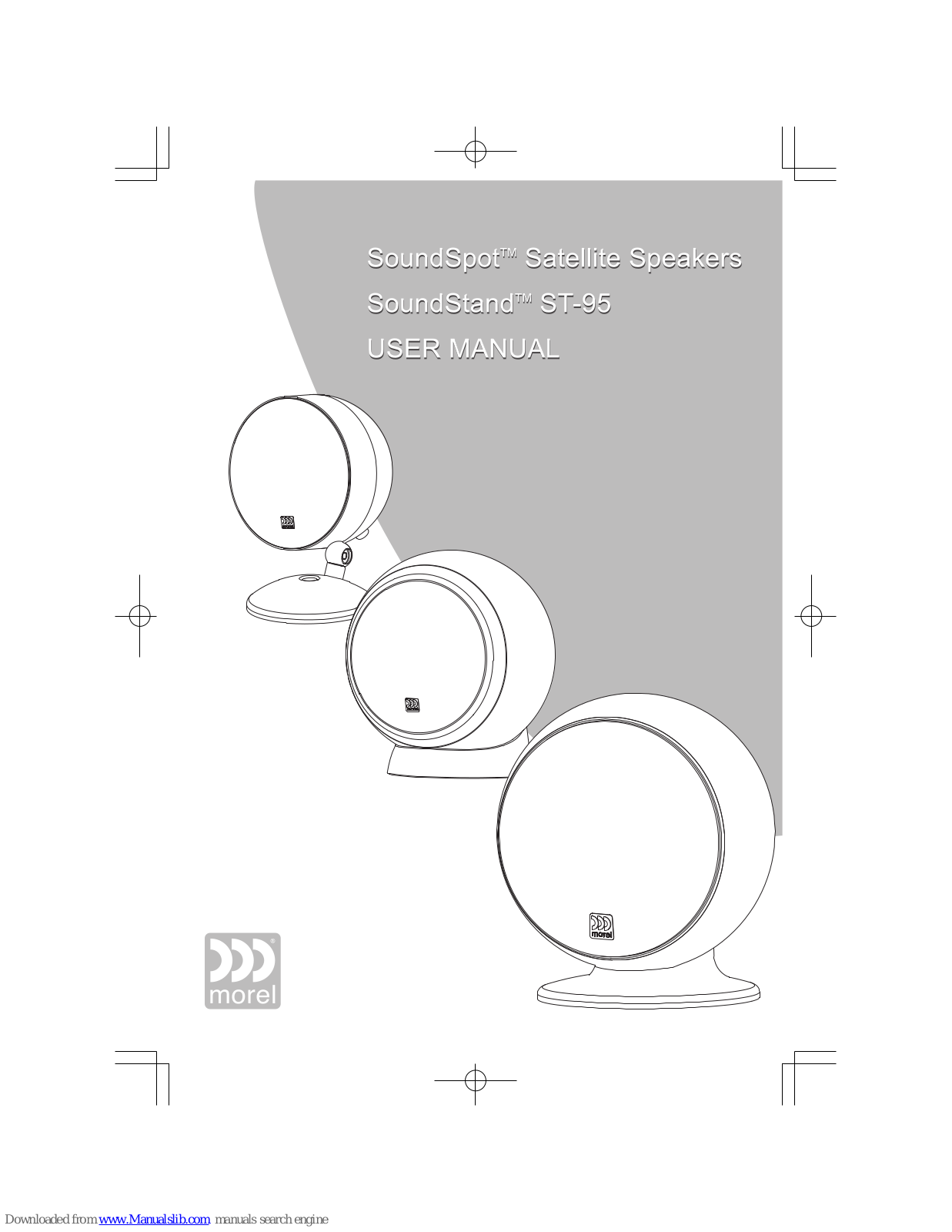 Morel SoundSpot, SoundStand, SoundStand ST-95 User Manual