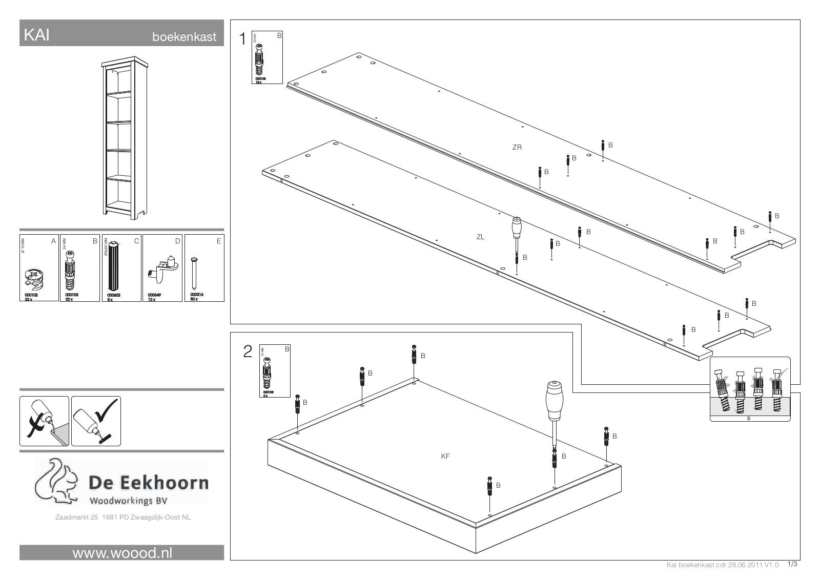 Woood Kai User Manual