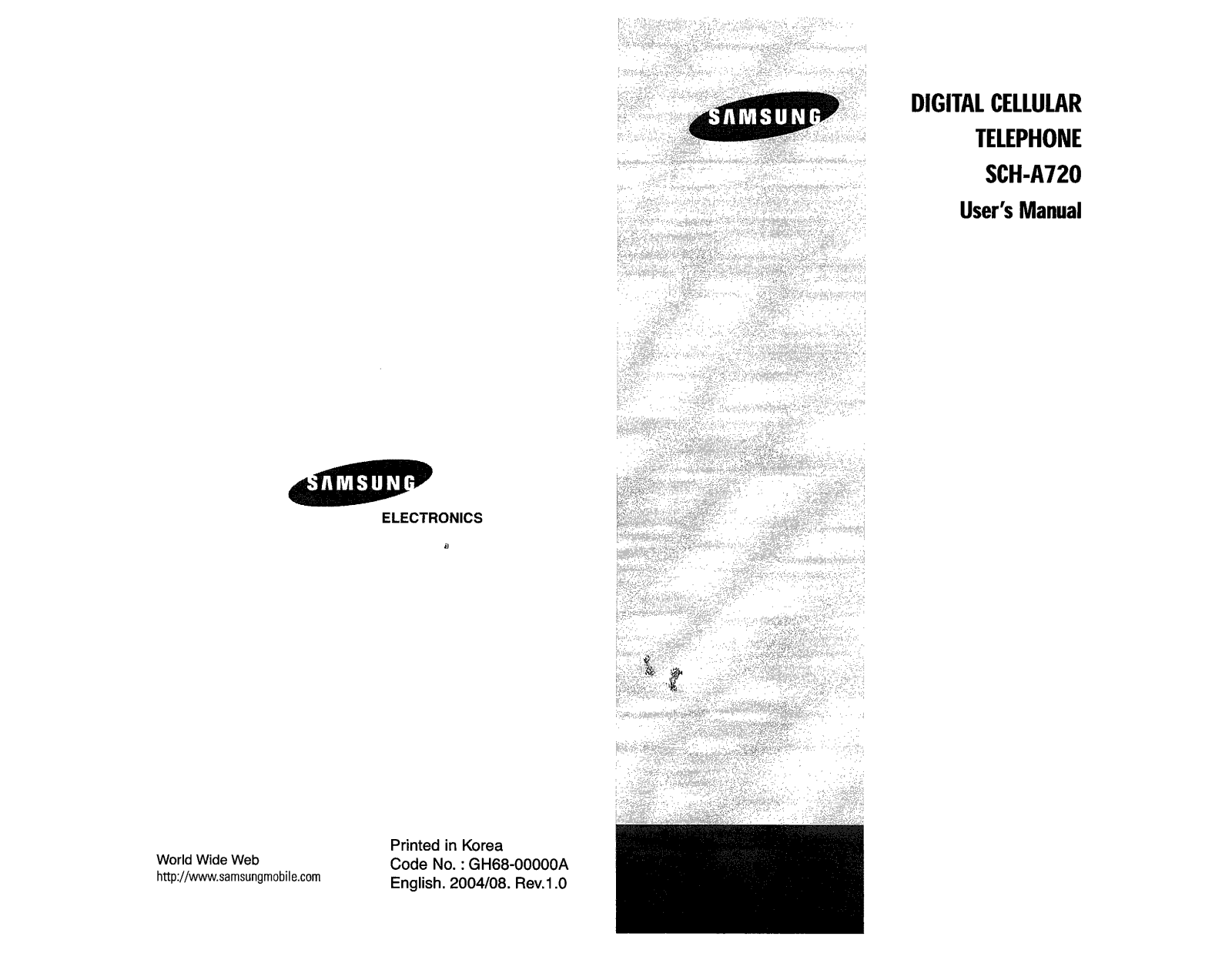 Samsung SCHA720 Users Manual